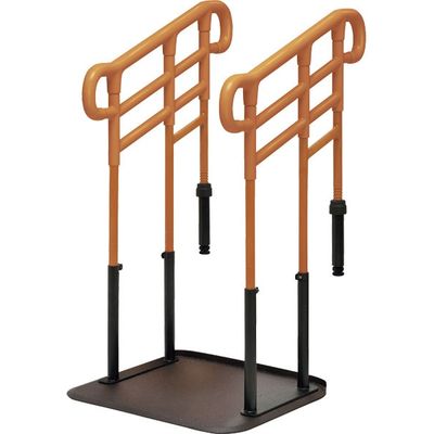 モルテン ルーツHS　あがりかまちタイプ　H型　両手すり　MNTPMKH2BR 1台　介援隊カタログ（直送品）