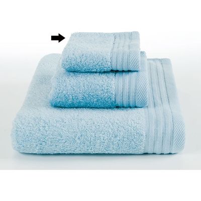 ファインカラーコンフォール ハンドタオル スカイブルー 360枚(10×36) 865061 1ケース(360枚入(10枚×36袋))（直送品）