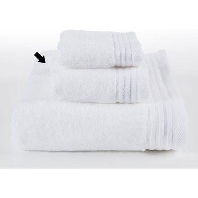 ファインカラーコンフォール フェイスタオル スノーホワイト 240枚(10×24) 865073 1ケース(240枚入(10枚×24袋))（直送品）