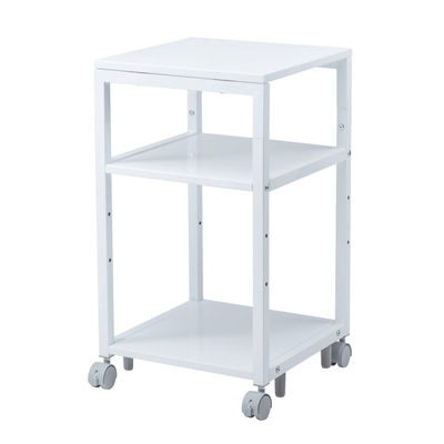 サンワサプライ プリンタスタンド/台/ラック 小型A4レーザー向け 幅400×奥行400×高さ700mm ホワイト LPS-T4040 1個（直送品）