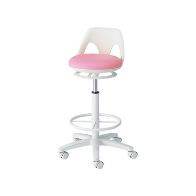 アズワン ナースチェア(ラクーン) リング付き ピンク NV-RP 1個 7-7517-01（直送品）