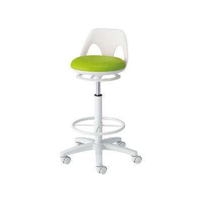 アズワン ナースチェア(ラクーン) リング付き グリーン NV-RG 1個 7-7517-03（直送品）