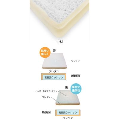 ハッピーおがわ ハッピーそよフレクッション　M40　9239　40×40×4cm 1枚　介援隊カタログ W1631（直送品）
