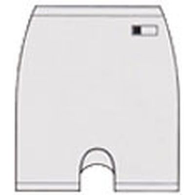 神戸生絲 婦人用3分パンティ　10枚組　E71　ホワイト　L 1組　【介護用衣類】介援隊カタログ（直送品）