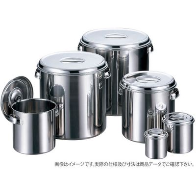 ＡＧ１８ー８　深型キッチンポット　１６ｃｍ（手無）　1個 11016　赤川器物製作所（直送品）