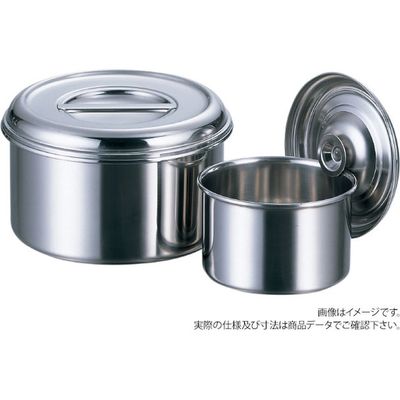 ＡＧ１８ー８　浅型キッチンポット　１２ｃｍ　1個 11112　赤川器物製作所（直送品）