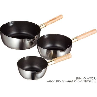 ＡＧ２１ー０　電磁雪平鍋　シルクウェア１６ｃｍ　1個 19116　赤川器物製作所（直送品）