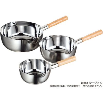 ＡＧ２１ー０　電磁雪平鍋　ミラー仕上　２０ｃｍ　1個 19220　赤川器物製作所（直送品）