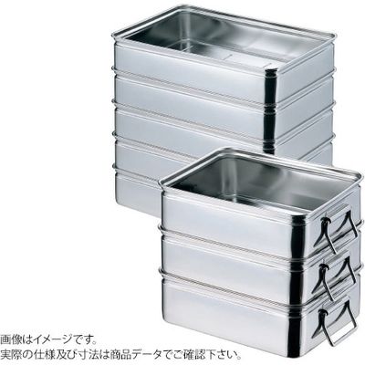 ＡＧ１８ー８　番重バット　特大浅９ｃｍ　1枚 22007　赤川器物製作所（直送品）