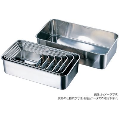 ＡＧ１８ー８　深型長バット　３２０型　1枚 55032　赤川器物製作所（直送品）