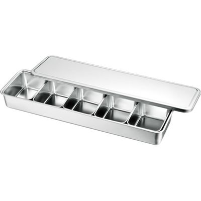 ＡＧ１８ー８　普及型調味料入バット５ヶ入　横長型　1セット 66705　赤川器物製作所（直送品）