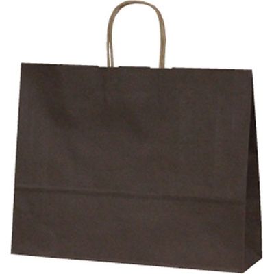 ベルベ １５４２　自動紐手提袋　ＴーＹ　カラー（カカオ）　200枚（50×4）（直送品）