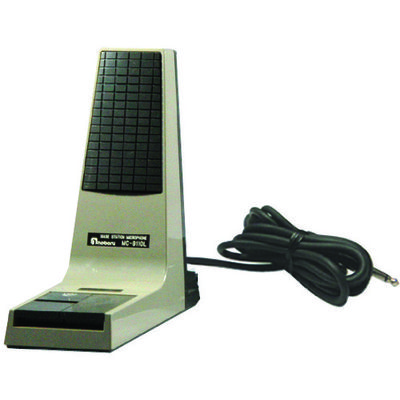 ノボル電機 ノボル 構内放送用卓上型ダイナミックマイクロホン MC-9110L 1本 813-6725（直送品）