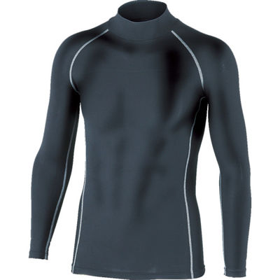 おたふく手袋 おたふく BTパワーストレッチハイネックシャツ ブラック L JW-170-BK-L 1着(1枚) 444-8201（直送品）