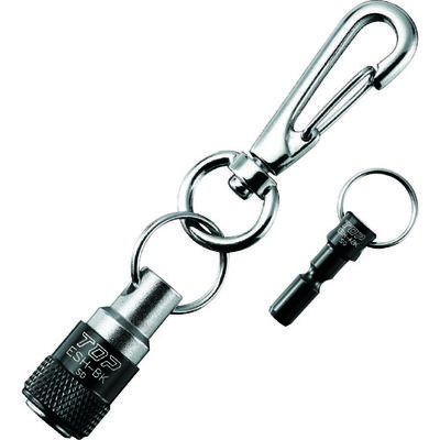 トップ工業 TOP アルミキーアダプターセット ブラック ESH-BKNA 1セット 102-5378（直送品）