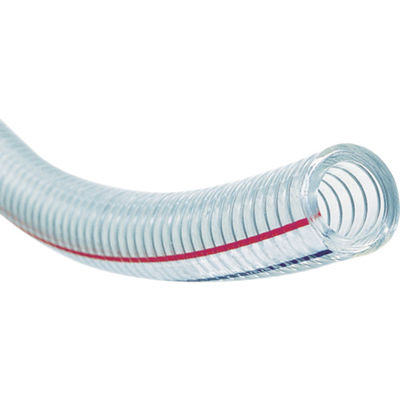 トヨックス 水・油・薬品・エアー用耐圧ホース トヨスプリングホース 内径25mm×外径33mm 長さ20m TSー25ー20 1巻（直送品）