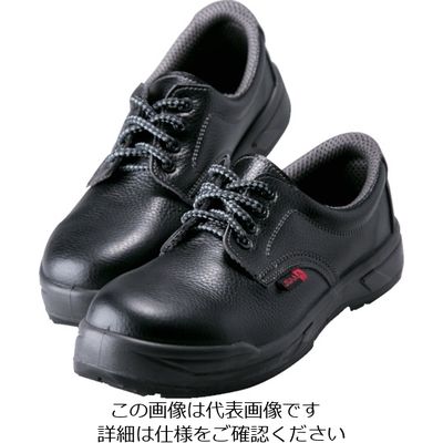 ノサックス 耐滑ウレタン2層底 静電作業靴 短靴 27.5CM KC-0055-27.5 1足 829-0991（直送品）