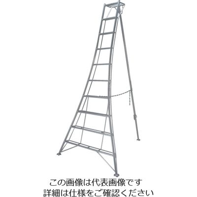 ピカコーポレイション PiCa 三脚脚立GMF型 GMF-450A 1台 836-4272（直送品）