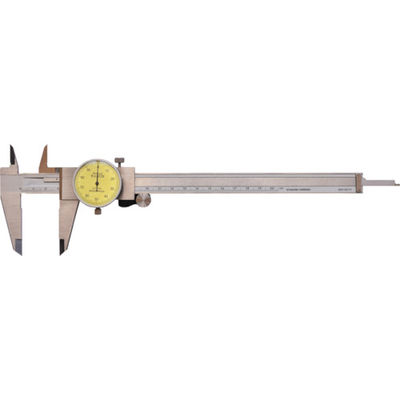 中村製作所 カノン ダイヤルノギス200mm DMK20J 1本 308-4655（直送品）