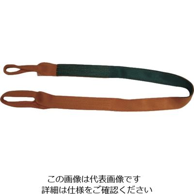 シライ ベルトスリング ナイロンスリング N3E(JIS3トウキュウ) 両端アイ形 25mm幅×長さ2.5m N3E-25X2.5 1本（直送品）
