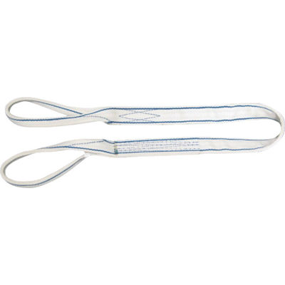 東レインターナショナル シライ ポリエステルスリング 両端アイ形 幅25mm 長さ10.0m PET3E-25X10.0 817-0099（直送品）