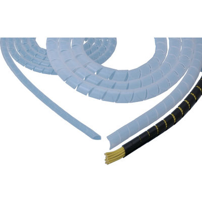 カメダデンキ カメダ スパイラルチューブ KSSー4B 耐候性 1セット(100m) 826-5572（直送品）