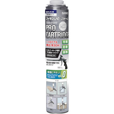 サンコーテクノ サンコー テクノ フィキシングフォーム プロカートリッジ FIXING PRO CARTRIDGE 1本(750mL)（直送品）