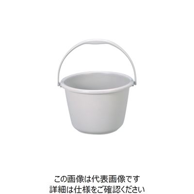新輝合成 TONBO セレクトバケツ Wー8 グレー 00686 1個 779-1020（直送品）