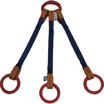 シライ ベルトスリング 金具付きシグナルスリング[[R上]] KTRR 3.0トン 長さ2.0m KTRR-3X2.0 1本（直送品）