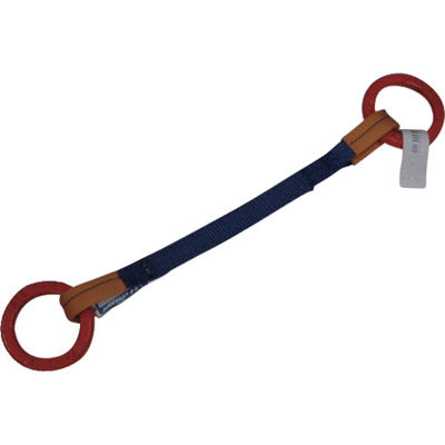 シライ ベルトスリング 金具付きシグナルスリング[[R上]] KSRR 1.0トン 長さ2.0m KSRR-1X2.0 1本（直送品）