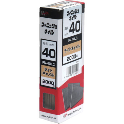 DAIDОHANT フィニッシュネイル FNー40 LC ライトキャメル (2000本入) 00023760 1箱(2000本)（直送品）
