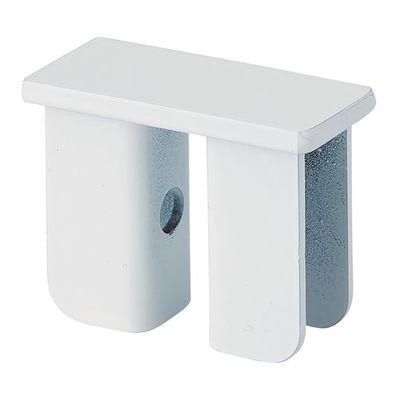 アズワン フォールディングスリット什器用連結金具 白 2個入 65-2332-28 1セット(2個)（直送品）