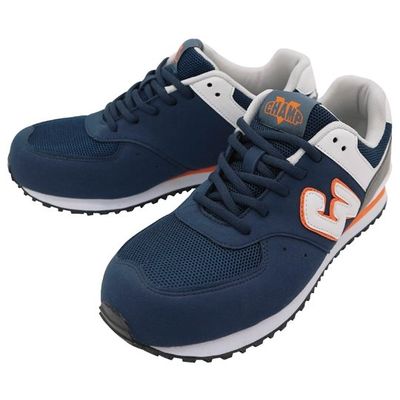 ケイワーク チャンプセーフティスニーカー ネイビー 28cm 65-2344-21 1足（直送品）