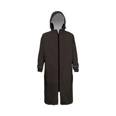 ケイワーク リュックレインコート ブラック 65-2344-32 1着（直送品）