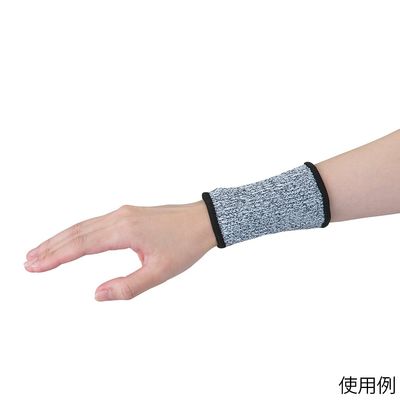 アズワン アズピュア耐切創リストバンドグレー(レベル5)S 10双入(袋販売) DM100-GLAY 1袋(10双) 4-5459-51（直送品）