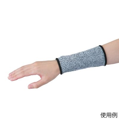 アズワン アズピュア耐切創リストバンドグレー(レベル5)M 10双入(袋販売) DM150-GLAY 1袋(10双) 4-5459-52（直送品）