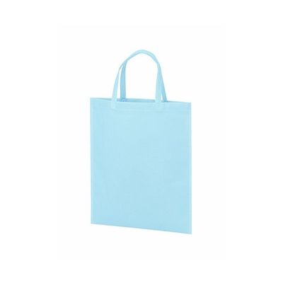 アズワン 不織布バッグ A4マチ無 パステルブルー 63-1290-18 1箱(100枚)（直送品）