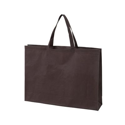 アズワン 不織布バッグ 角底 大 厚タイプ ダークブラウン 63-1291-23 1箱(100枚)（直送品）