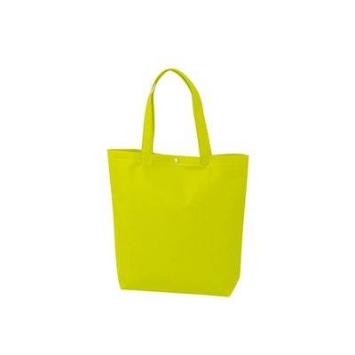 アズワン 不織布バッグ 船底ホック付きA4縦 マスカットグリーン 63-1291-36 1箱(100枚)（直送品）