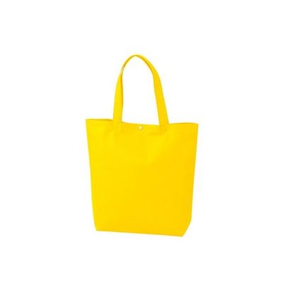 アズワン 不織布バッグ 船底ホック付きA4縦 イエロー 63-1291-37 1箱(100枚)（直送品）