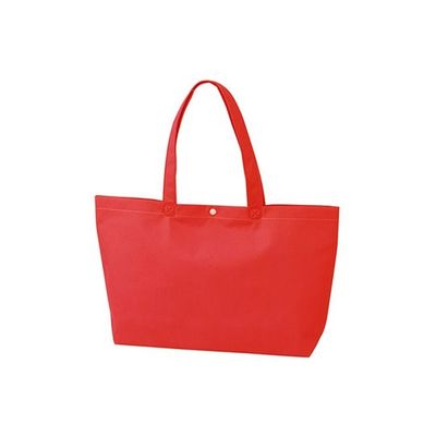 アズワン 不織布バッグ 船底ホック付きA4横 赤 63-1291-48 1箱(100枚)（直送品）