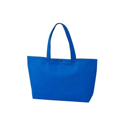 アズワン 不織布バッグ 船底ホック付きA4横 ブルー 63-1291-52 1箱(100枚)（直送品）