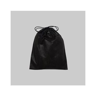 アズワン 不織布インナー巾着 黒 SS 63-1291-54 1箱(100枚)（直送品）