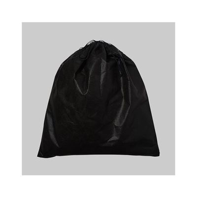 アズワン 不織布インナー巾着 黒 L 63-1291-60 1箱(100枚)（直送品）