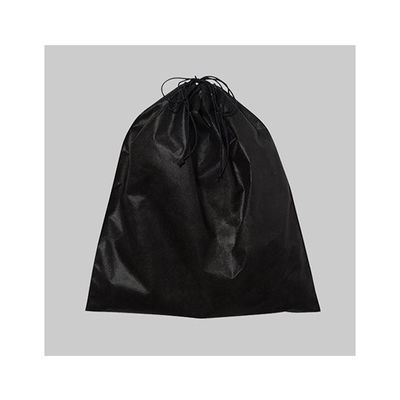 アズワン 不織布インナー巾着 黒 M 63-1291-58 1箱(100枚)（直送品）