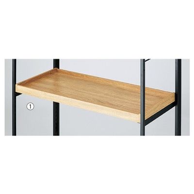 アズワン ハコマルシェワゴンW90cm用中間トレー棚 RUS 63-3371-50 1セット（直送品）