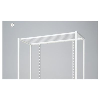 アズワン 【オプション】上部ネット【W90cm/ホワイト枠用】 63-3367-21 1枚（直送品）