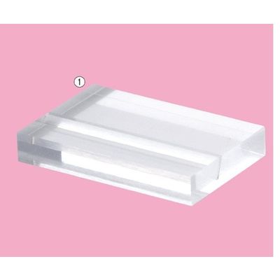 アズワン アクリルポップカード立て 小 10個 63-3377-57 1個(10個)（直送品）