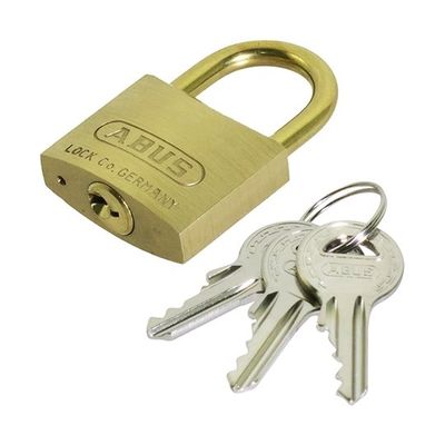 松冨 アバス シリンダー南京錠 63-5461-02 1個（直送品）