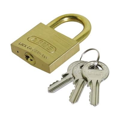 松冨 アバス シリンダー南京錠 63-5461-03 1個（直送品）